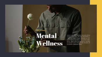 精神健康 PowerPoint模板_21