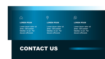 블루 컨셉 비스니즈 프로젝트 우아한 ppt 템플릿_13