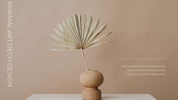 极简装饰艺术设计 简单的幻灯片设计_13