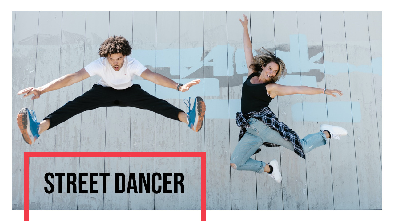 Street dancer Google Slides Themes for PresentationsLifestyle