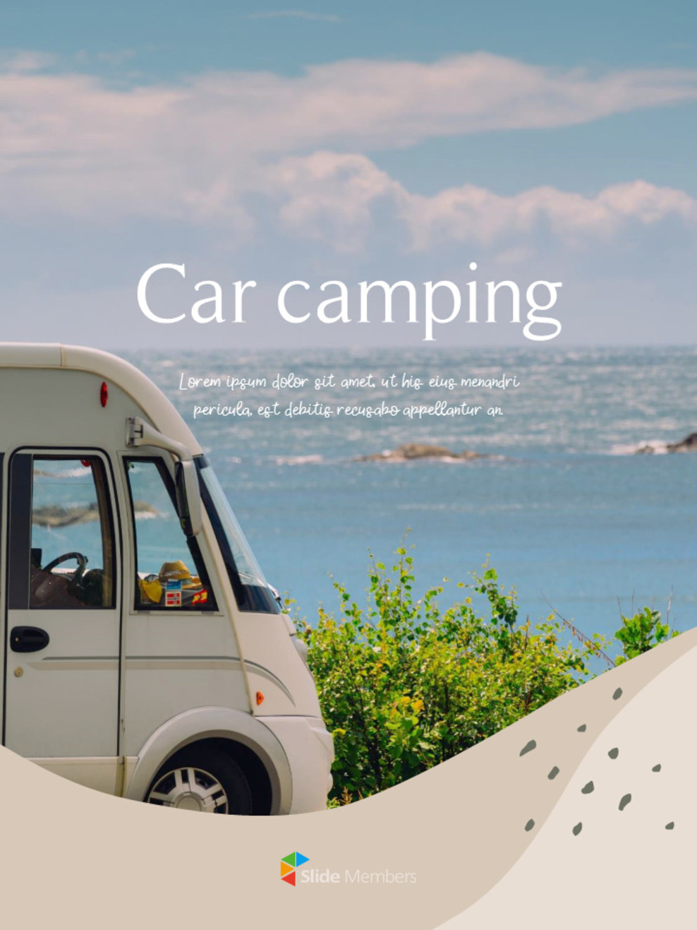 Car Camping Modern PPT Templates_01