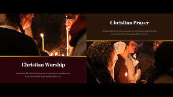 基督教崇拜 PPT背景_10