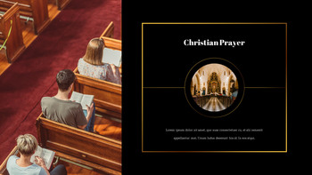 基督教崇拜 PPT背景_12