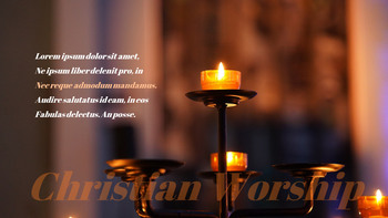 基督教崇拜 PPT背景_18