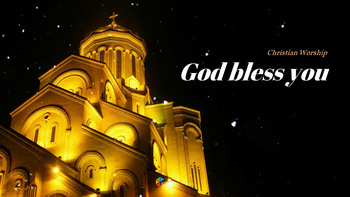 基督教崇拜 PPT背景_35