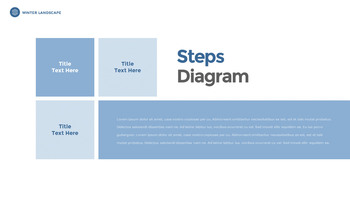 겨울 풍경 (설원, 설산, 눈꽃) 슬라이드 파워포인트_28