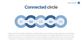 겨울 풍경 (설원, 설산, 눈꽃) 슬라이드 파워포인트_29