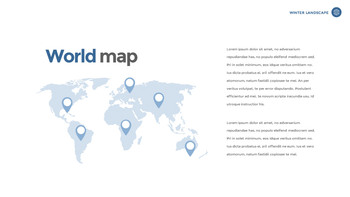 겨울 풍경 (설원, 설산, 눈꽃) 슬라이드 파워포인트_33