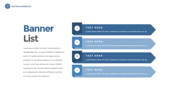 겨울 풍경 (설원, 설산, 눈꽃) 슬라이드 파워포인트_34