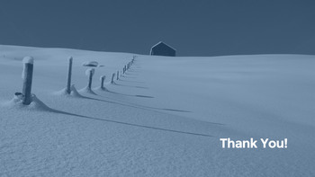 겨울 풍경 (설원, 설산, 눈꽃) 슬라이드 파워포인트_35