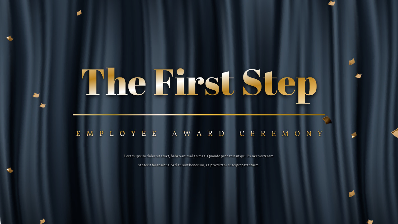 従業員表彰式 Pptプレゼンテーションの概要