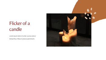 양초 (캔들) 편집이 쉬운 프레젠테이션 템플릿_06