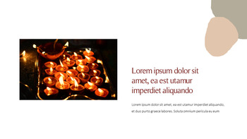 양초 (캔들) 편집이 쉬운 프레젠테이션 템플릿_20