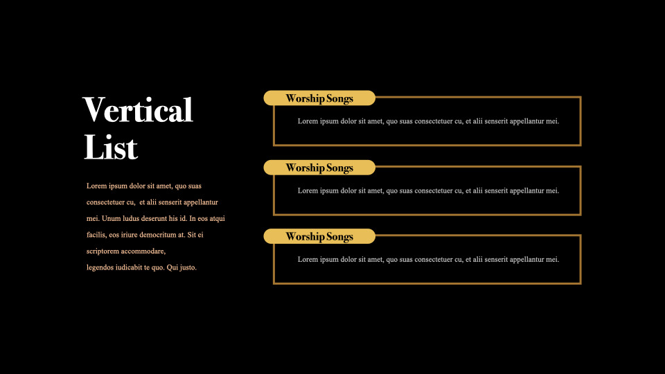 Christian Worship keynote slides Lifestyle