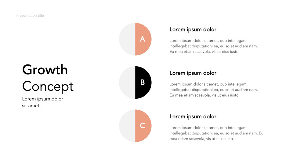 Simple Shape Backgrounds presentation slide design