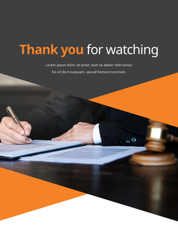 Law Firm Theme Presentation Templates_25