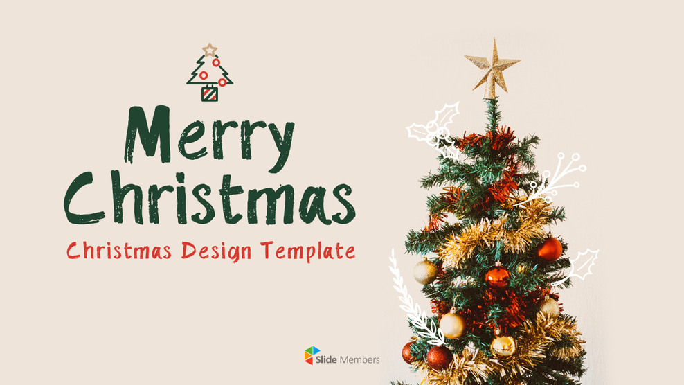 Feliz Navidad temas de powerpoint_01