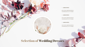 Find Your Dream Wedding Dress Simple Slides Templates_21