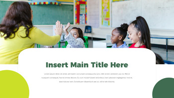 초등학교 (어린이 교육) 주제 비즈니스 프리젠테이션_06