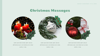 Happy Christmas template google slides_10