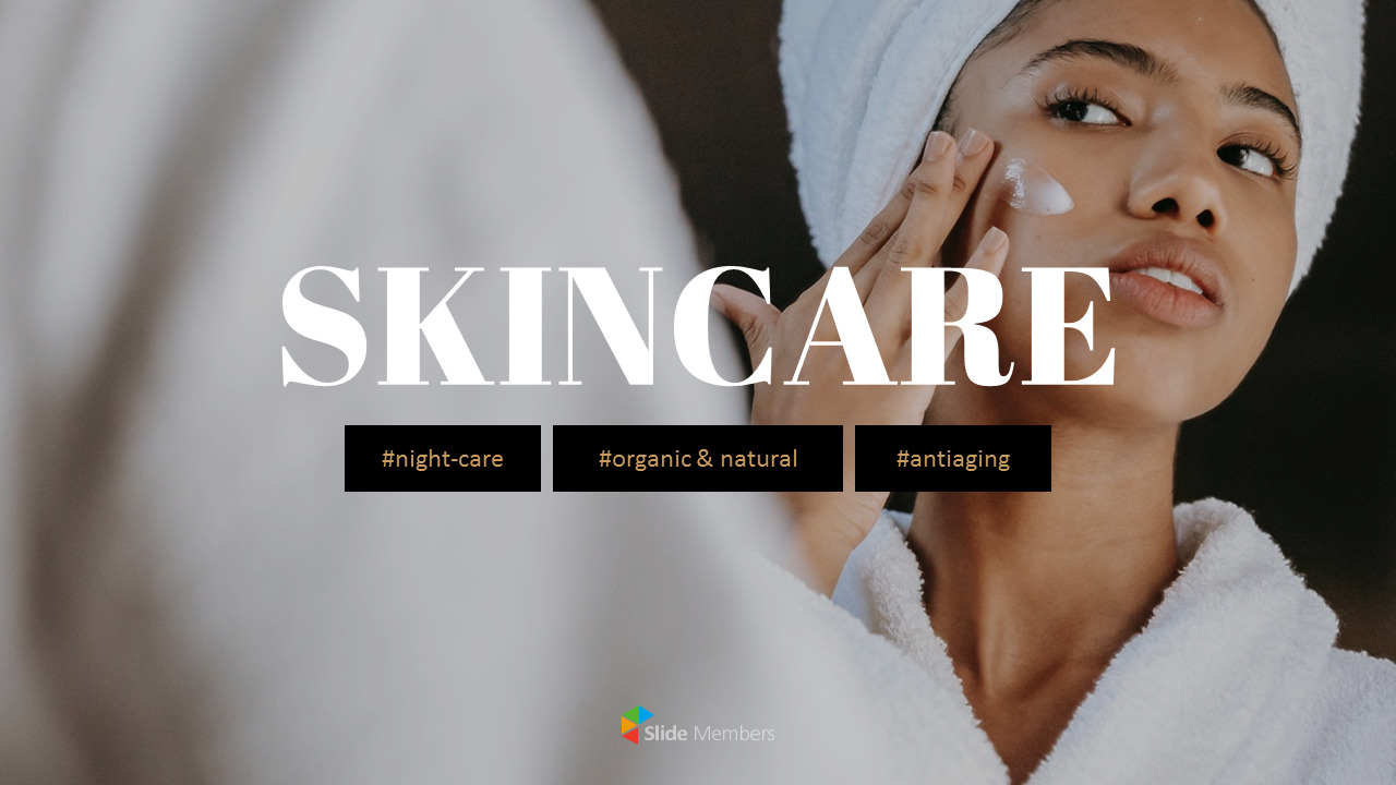 skincare brand presentation