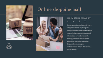 Online Shopping mall Proposal Presentation Templates_06