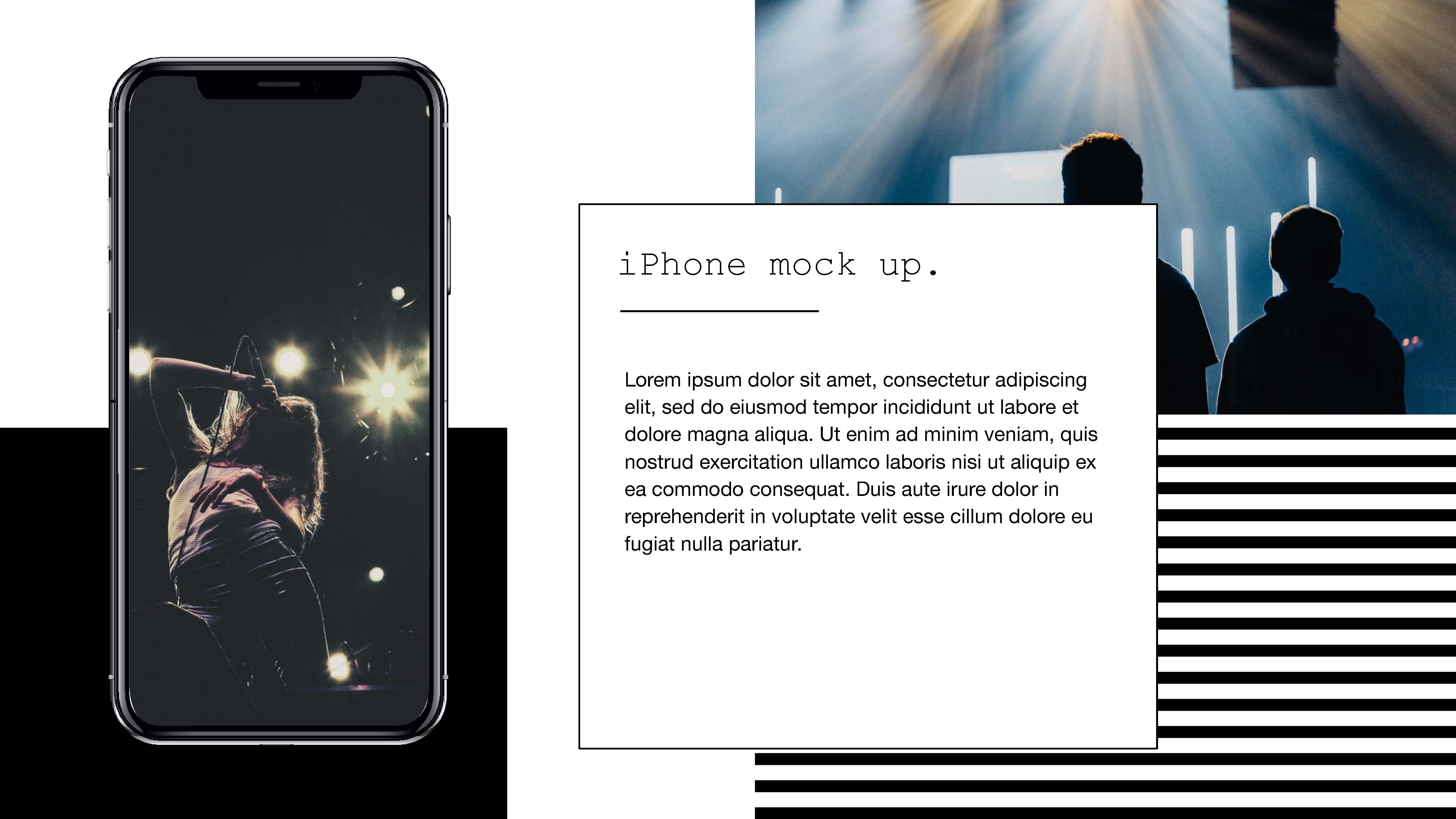 Event Pitch Google Slides Template Design