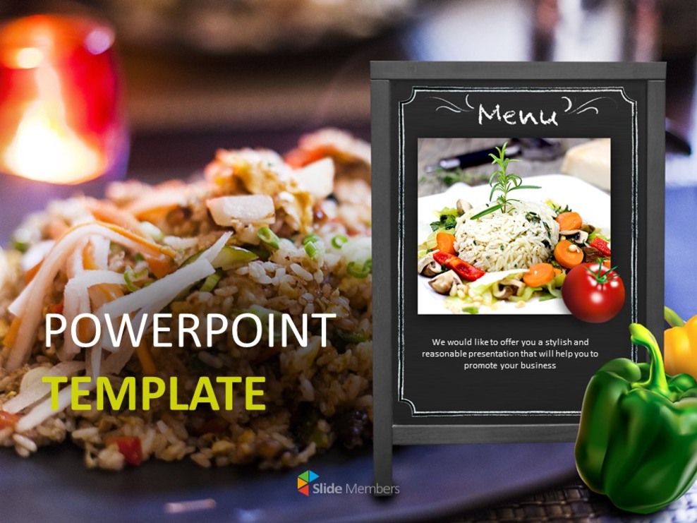 Free Powerpoint Sample - Restaurant Risotto_01