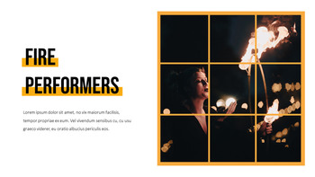 서커스 파워포인트 프레젠테이션 예제_16