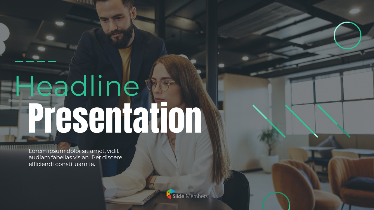 Headline Presentation Deck Tech Pitch DeckBusinessGoogle Slides