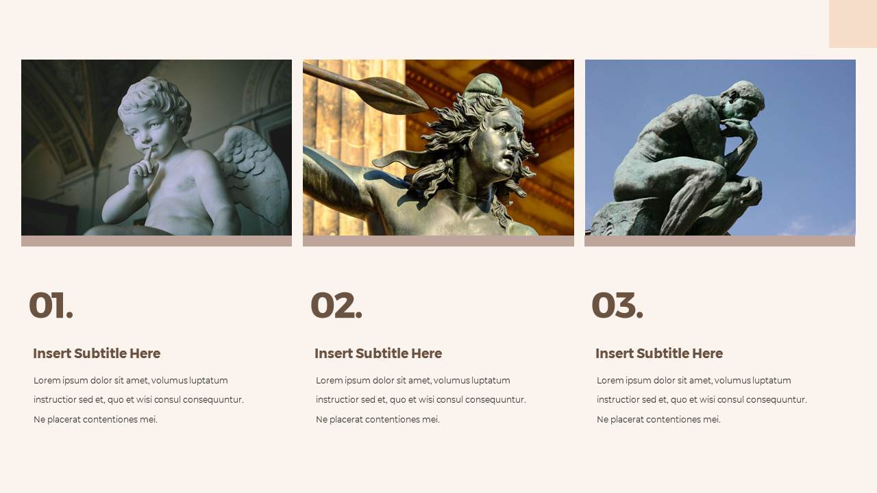 Museum powerpoint template|Lifestyle
