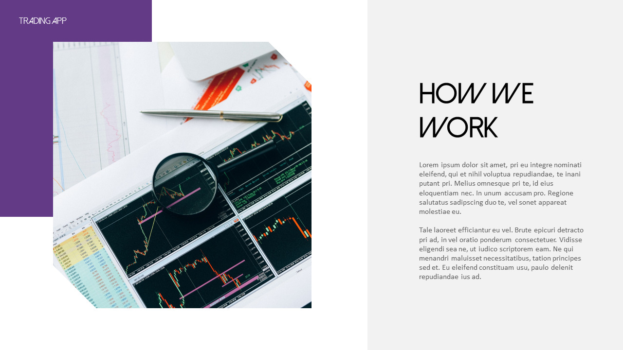 TRADING APP Presentation