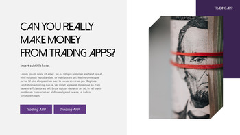 TRADING APP Presentation
