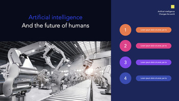 Artificial Intelligence Robotics Ultimate Keynote Template
