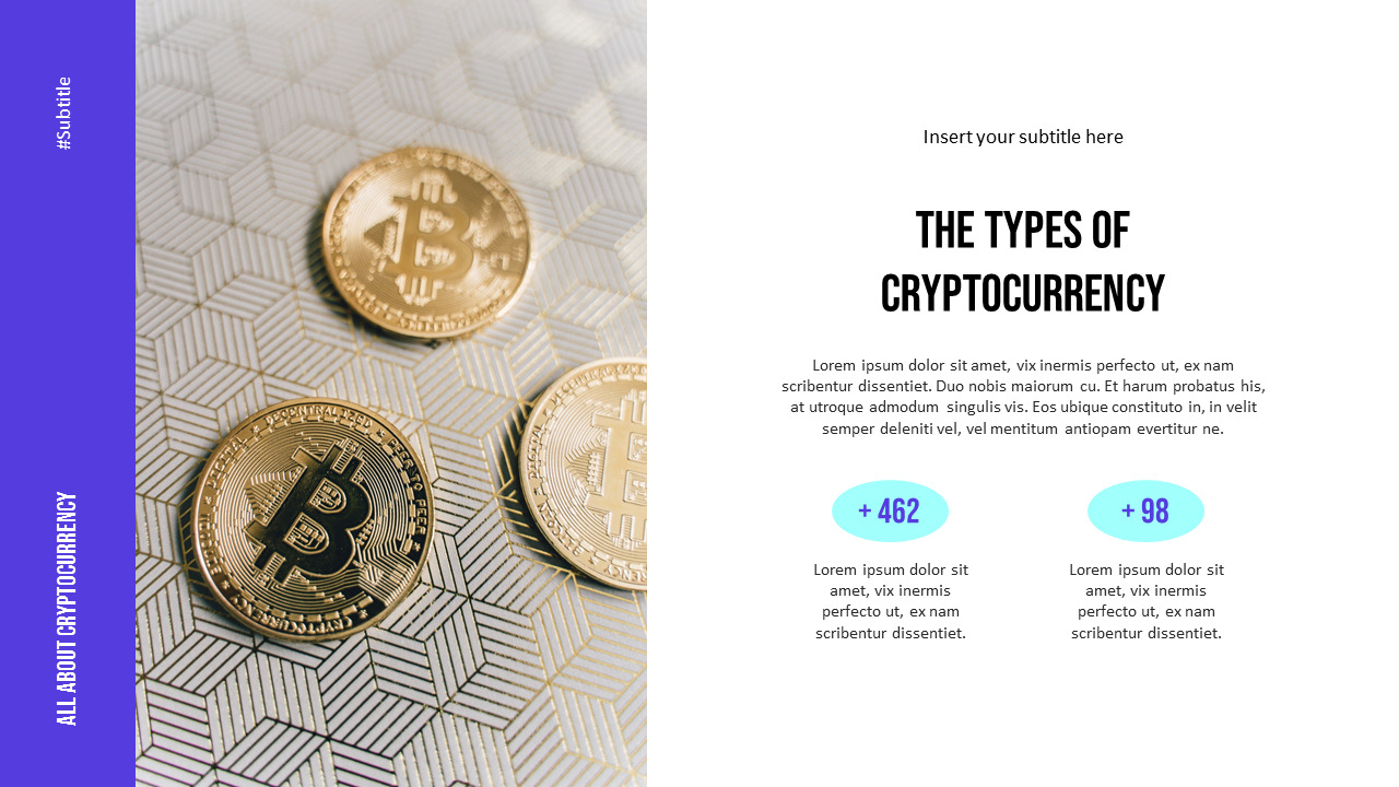 Cryptocurrency PowerPoint Design Download Template