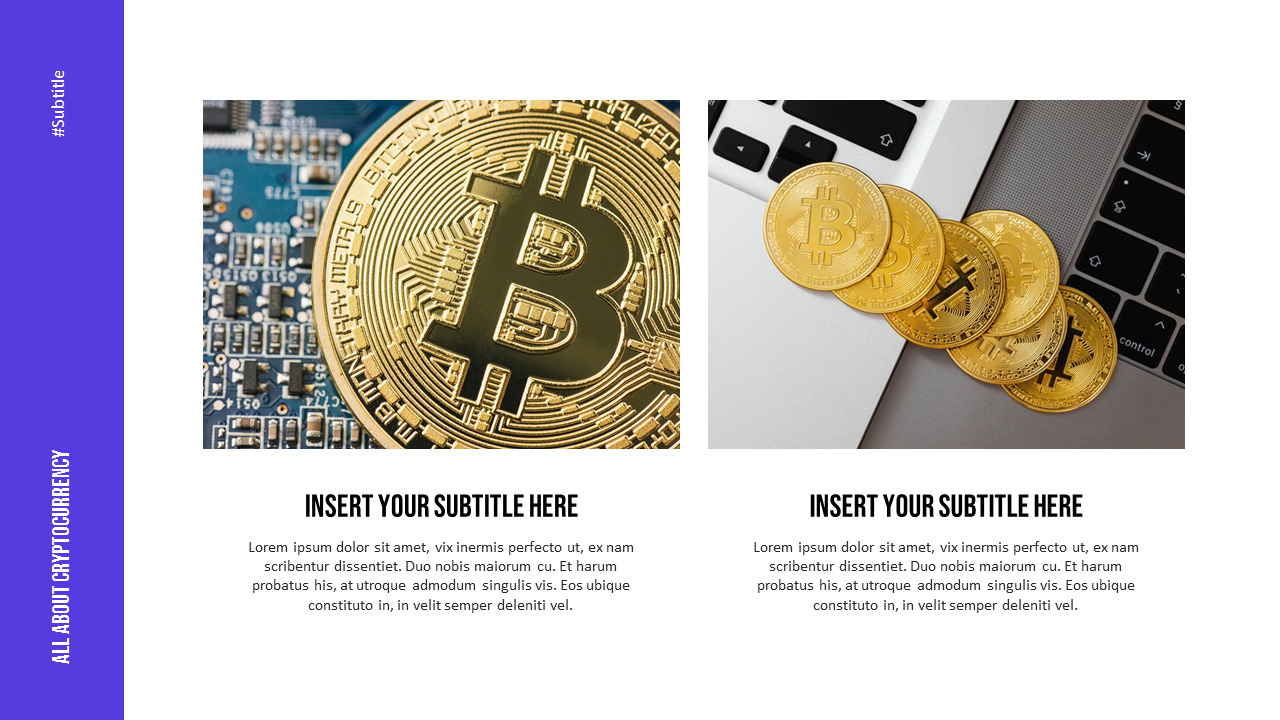 Cryptocurrency PowerPoint Design Download Template