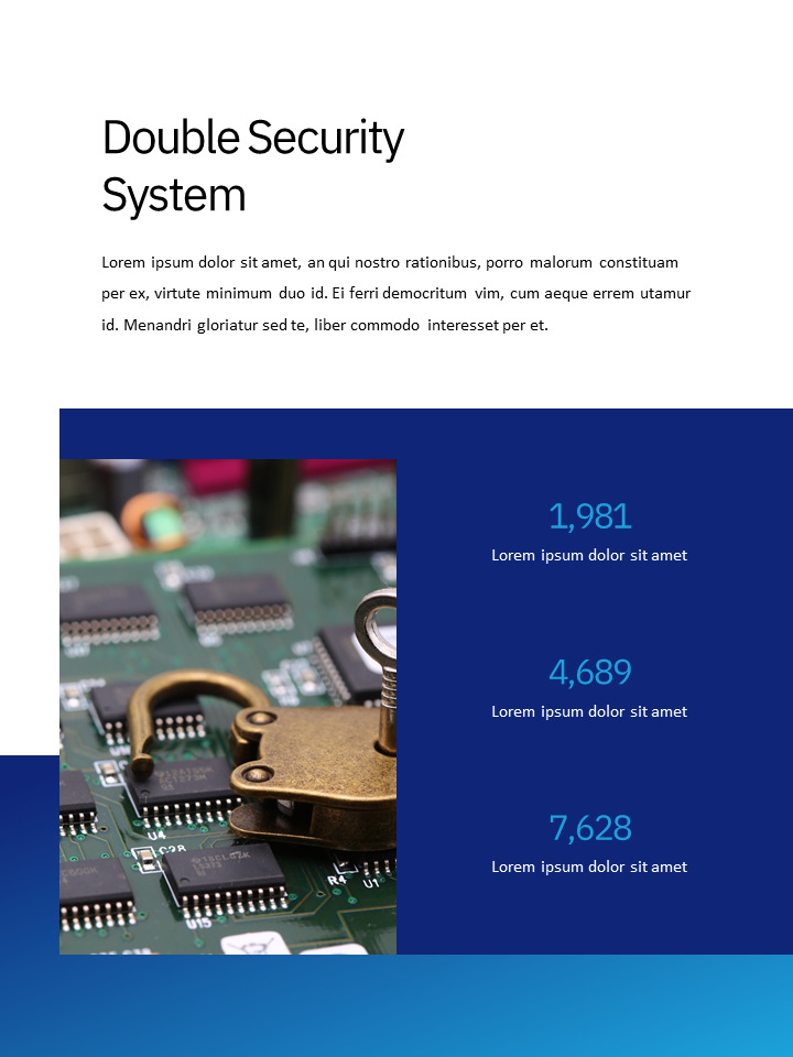 Security company profile ppt template