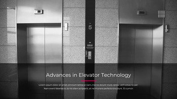 Elevator Manufacturers Simple Presentation Google Slides Template_15