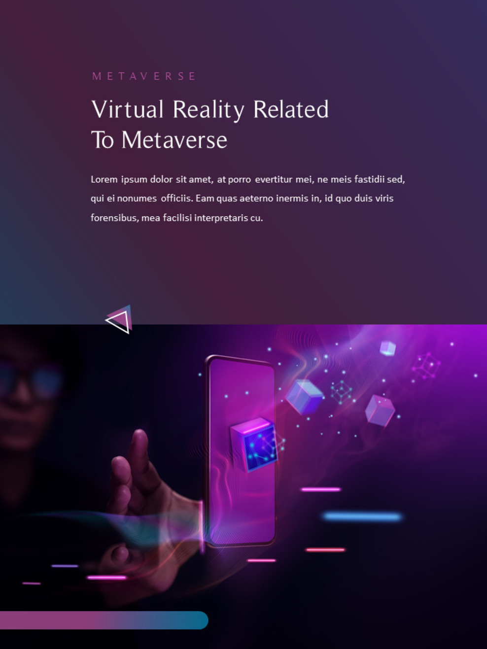 Metaverse Easy Presentation Template