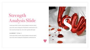 Sweet Valentine keynote presentation templates free_18