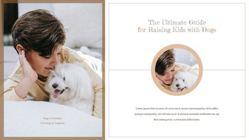 Dogs & Children Growing up Together Google Slides Templates_17