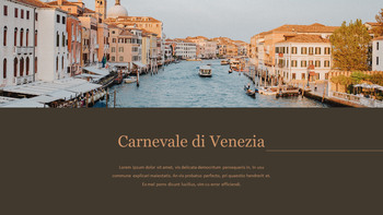 베니스 카니발 파워포인트용 템플릿_24