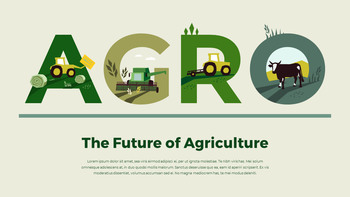 Tecnologia di agricoltura intelligente Modelli di presentazione aziendale_04