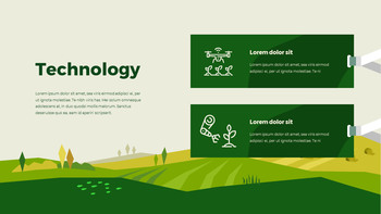 Tecnologia di agricoltura intelligente Modelli di presentazione aziendale_21