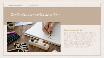 Handwriting Simple Slides Templates_15