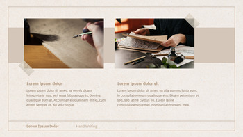 Handwriting Simple Slides Templates_18