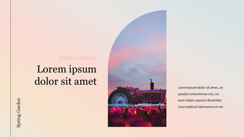 春の庭 テーマテンプレート_15