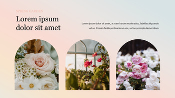 春の庭 テーマテンプレート_16