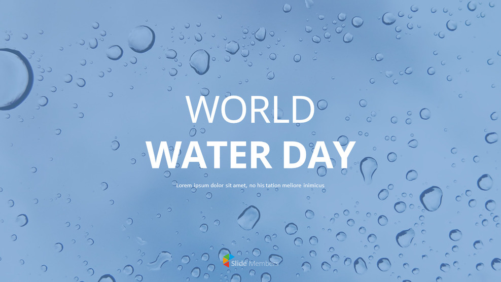 世界水日 PowerPoint设计_01