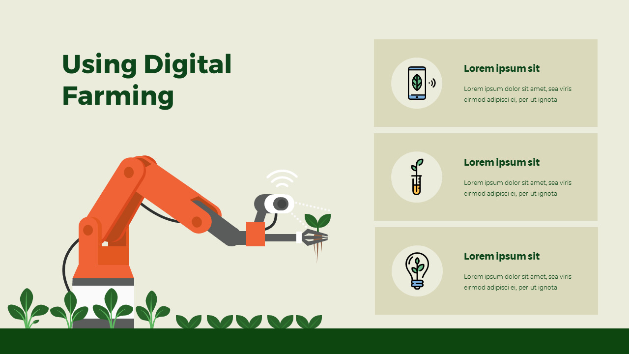 Smart Farming Technology Google Slides Themes